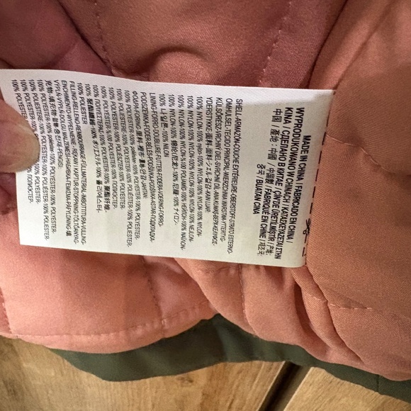 VANS Women’s Drill Chore Long Coat Corduroy Collar Hooded Jacket Size S MTE - Picture 8 of 16